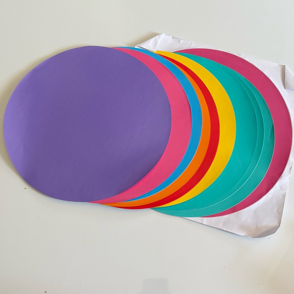 Colorful Round sticky circles